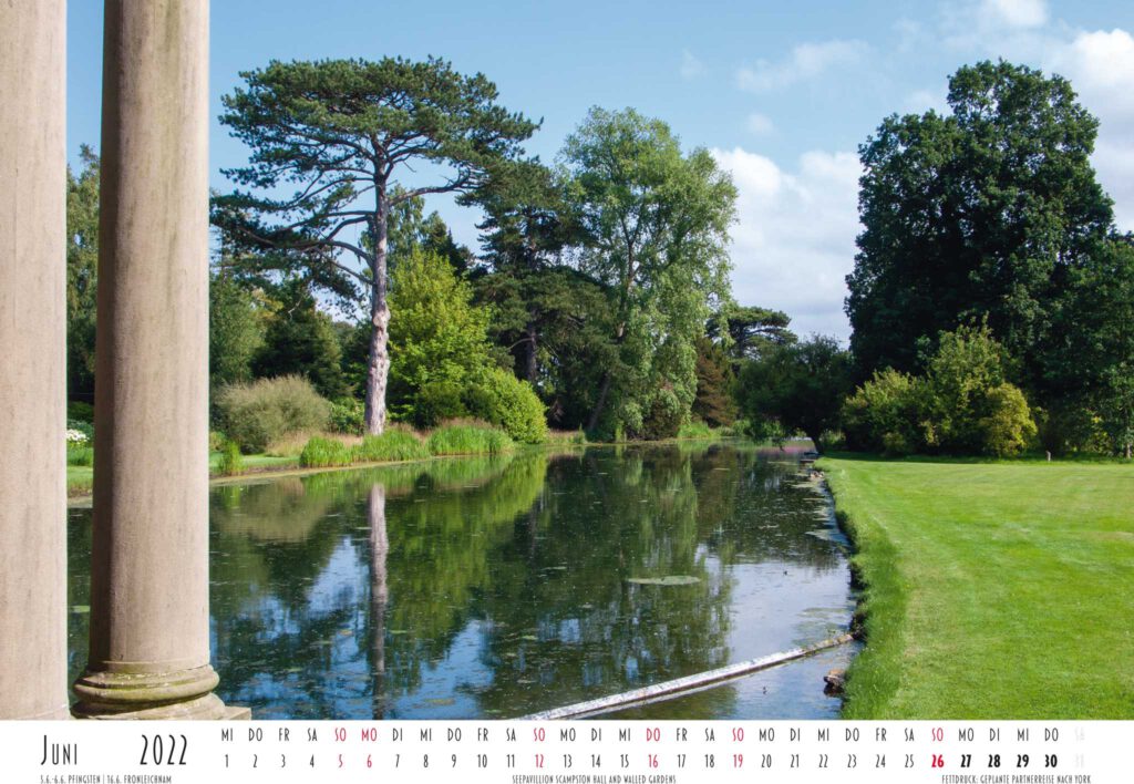 Seepavillon Scampston Hall and Walled Gardens